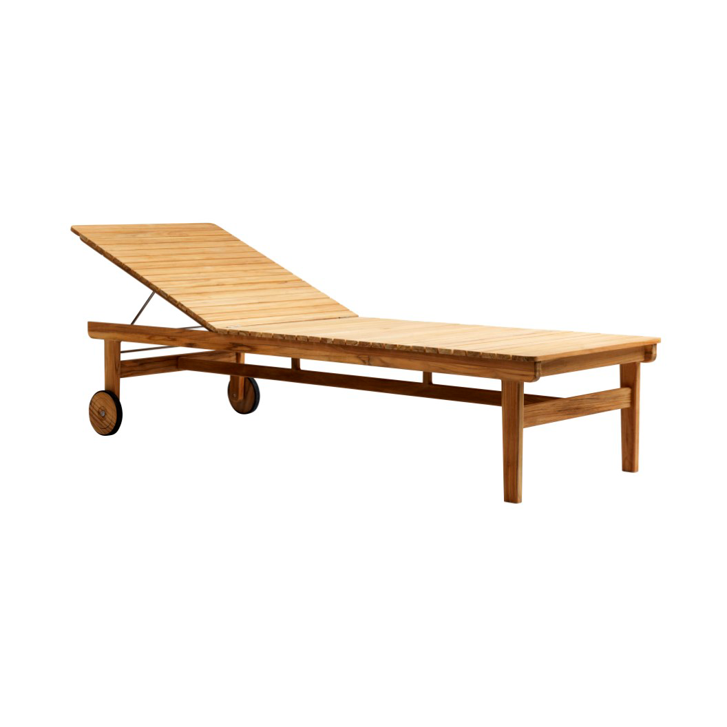 FDB Møbler M8 Sammen aurinkotuoli Teak-nature oiled