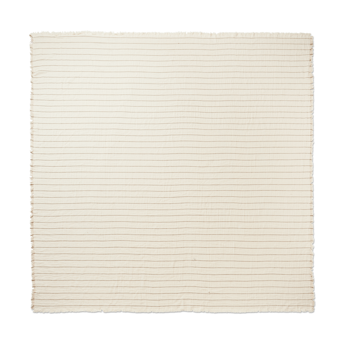 ferm LIVING Aires päiväpeite 240×250 cm Undyed