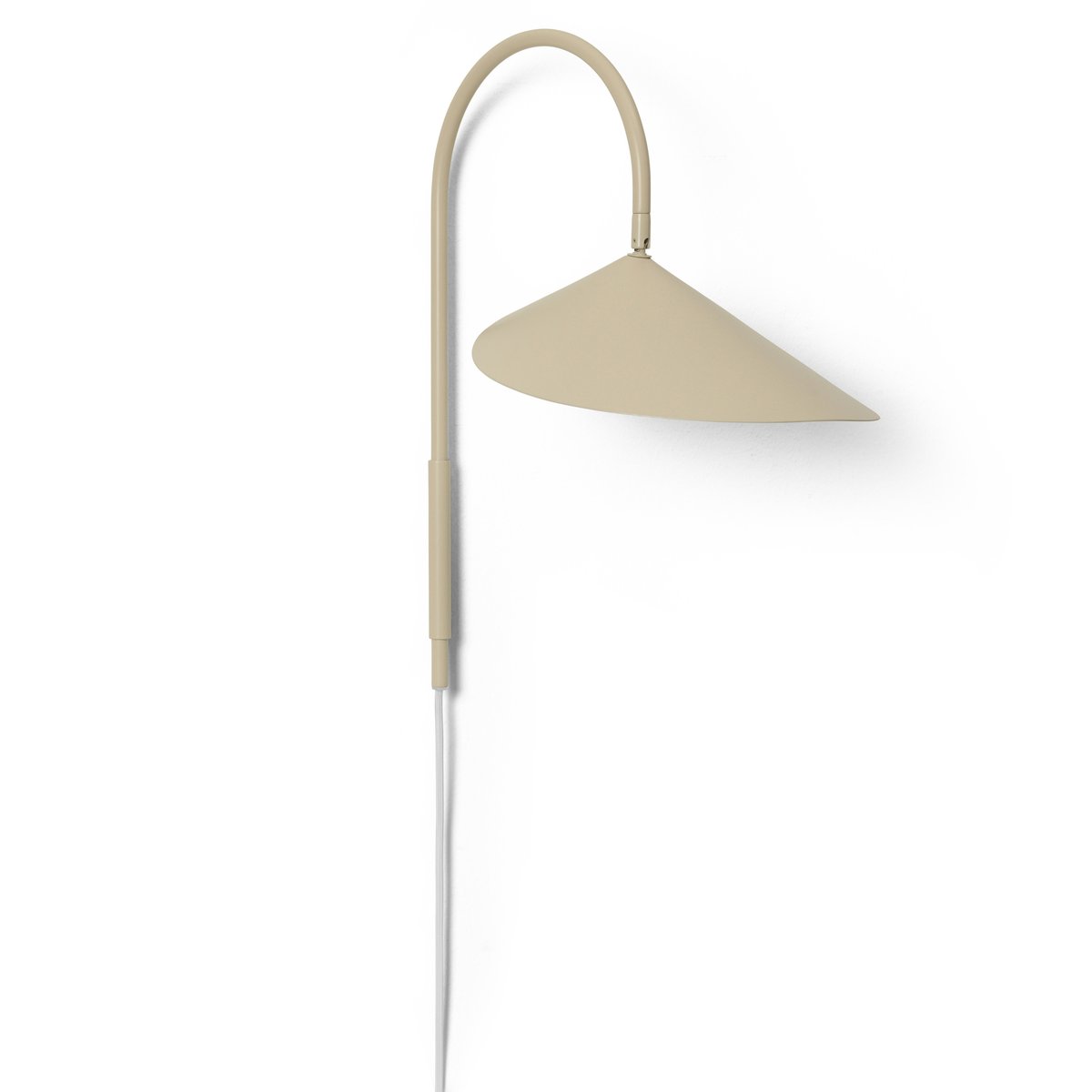 ferm LIVING Arum swivel seinävalaisin Cashmere