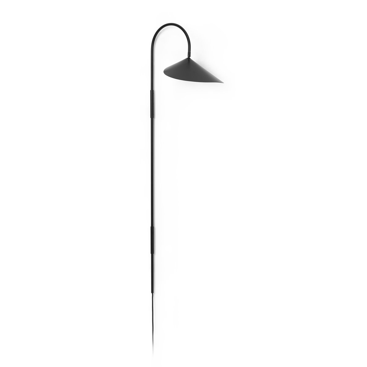 ferm LIVING Arum swivel tall -seinävalaisin Black