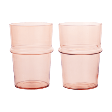 Boya juomalasi korkea 45 cl 2-pack. - Blush - Ferm Living