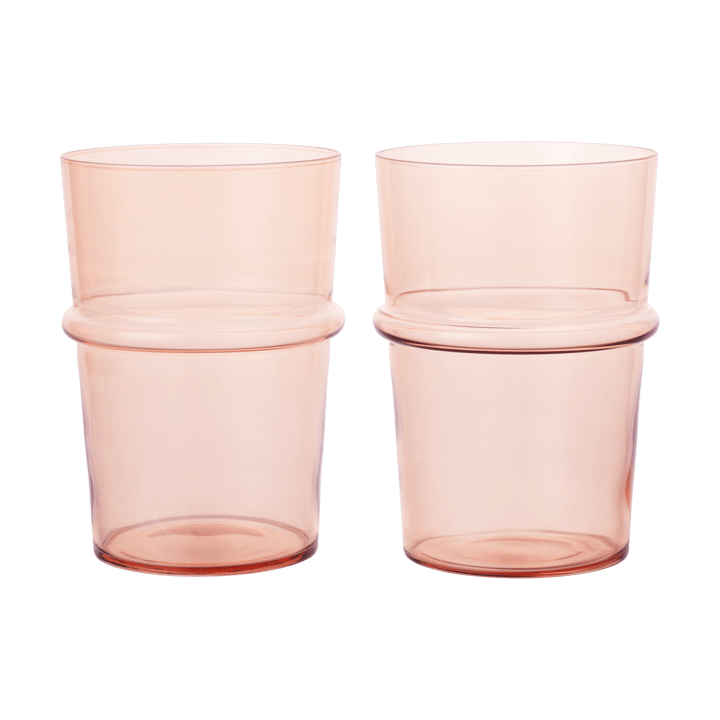 Boya juomalasi korkea 45 cl 2-pack. - Blush - Ferm Living