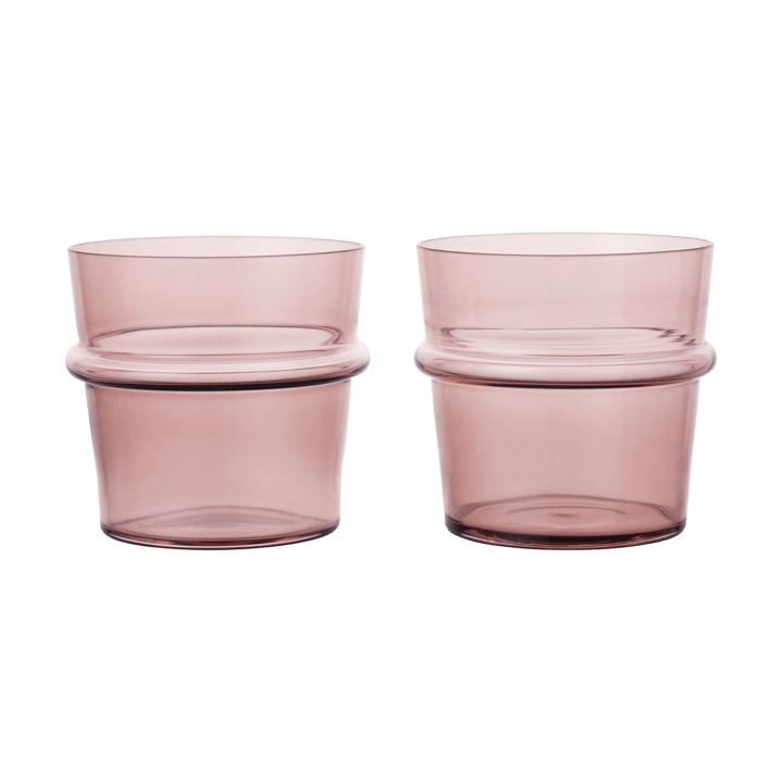 Boya juomalasi matala 30 cl 2-pack., Mauve. Ferm Living