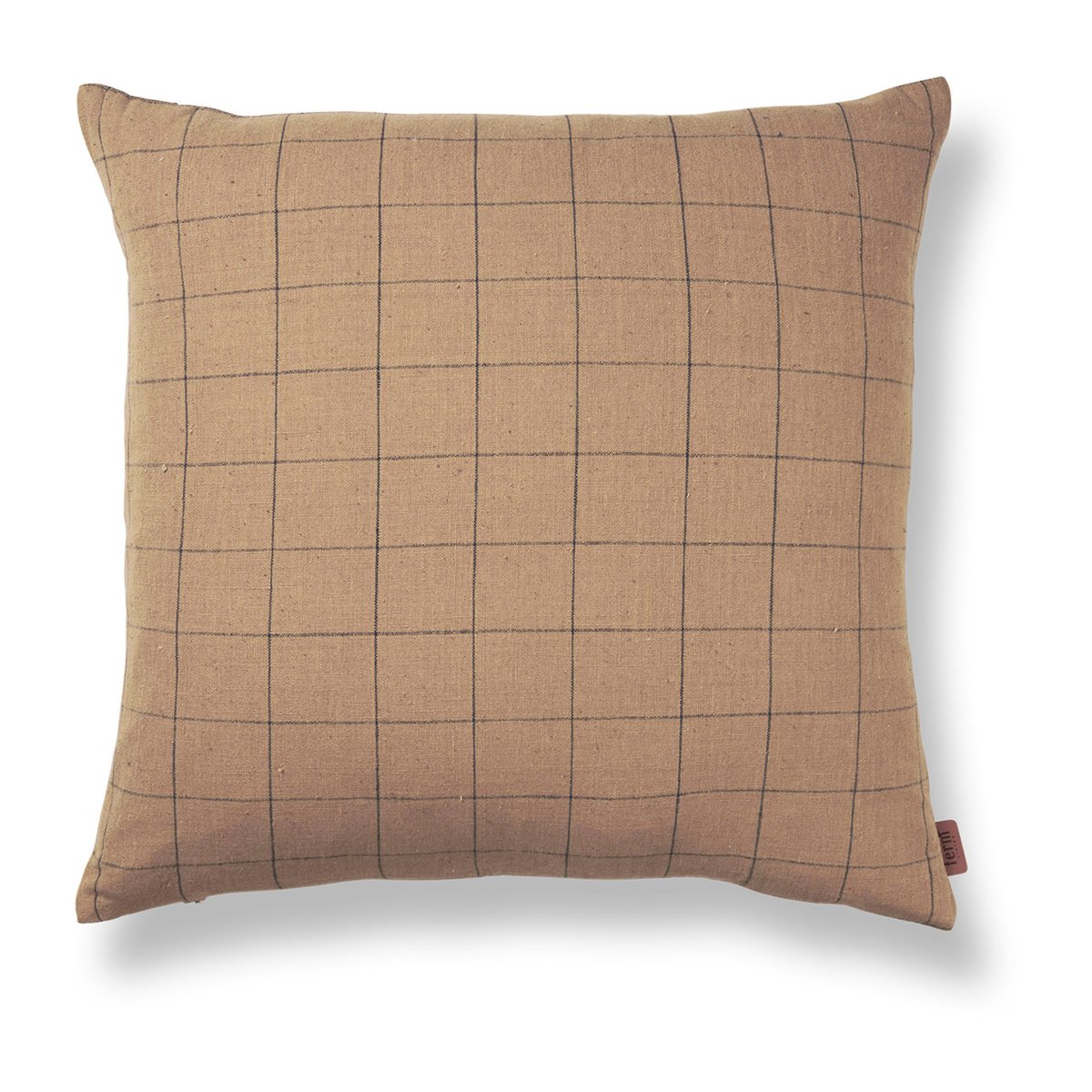 ferm LIVING Brown tyyny 50 x 50 cm Grid