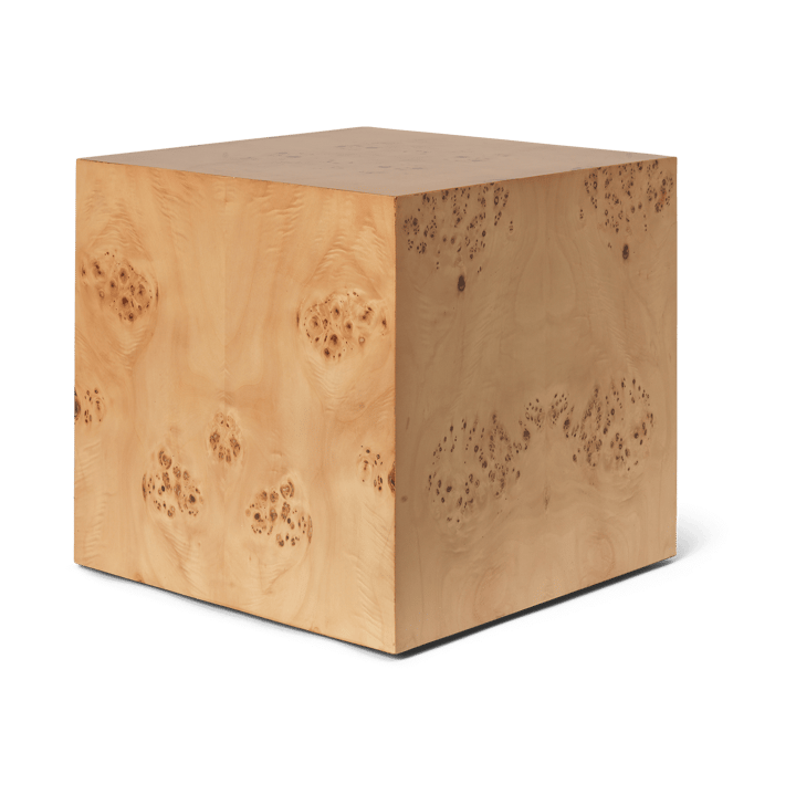 Burl Cube sivupöytä 40x40 cm, Natural ferm LIVING