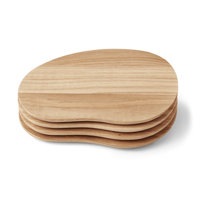 Cairn butter boards tarjotin 4 osaa - Oak - ferm LIVING