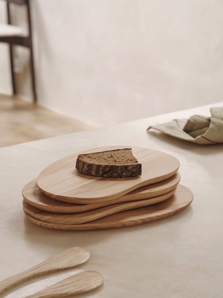 Cairn butter boards tarjotin 4 osaa - Oak - ferm LIVING