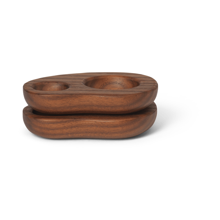 Cairn munakuppi 2-pakkaus - Dark brown - ferm LIVING