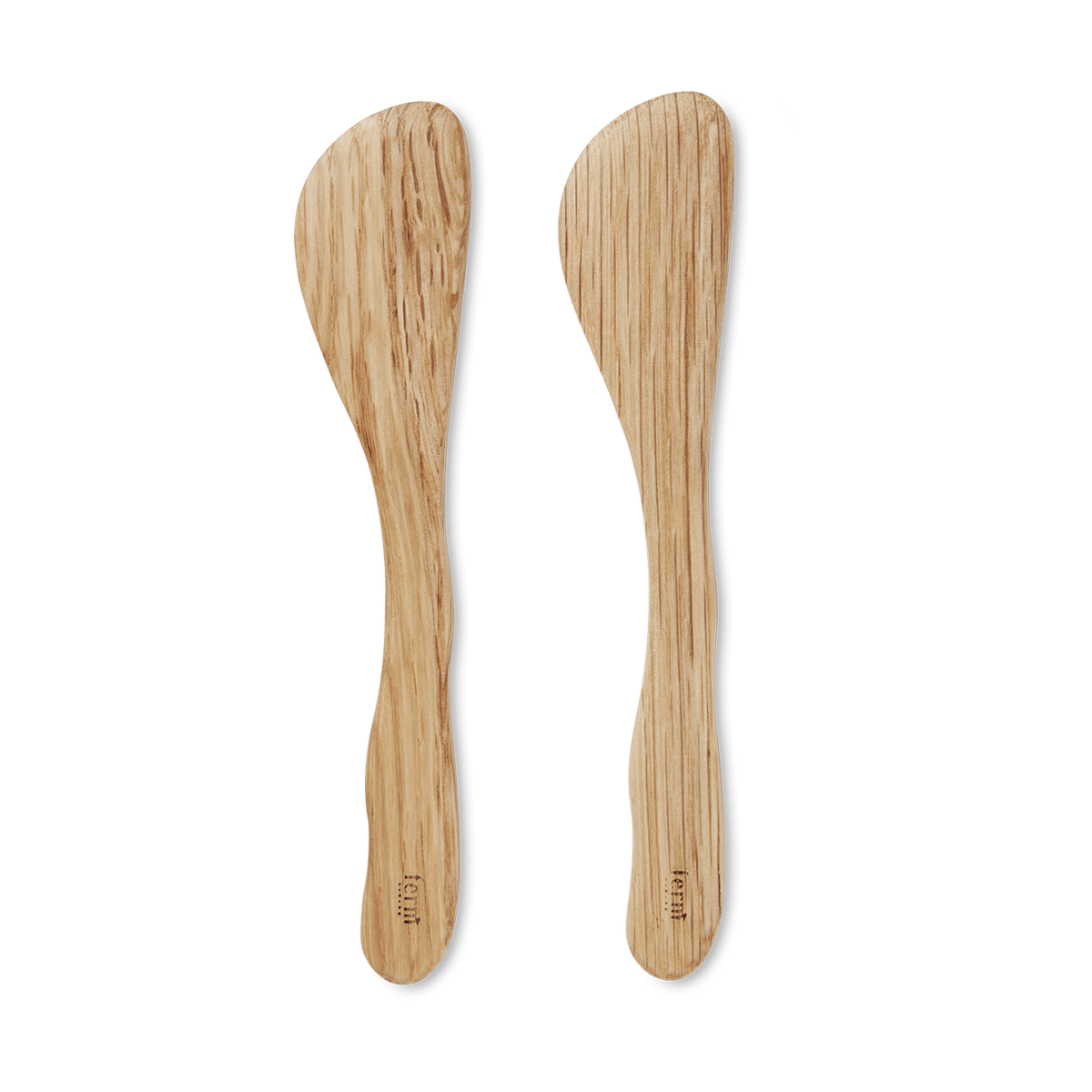 ferm LIVING Cairn voiveitsi 2-pakkaus Oak