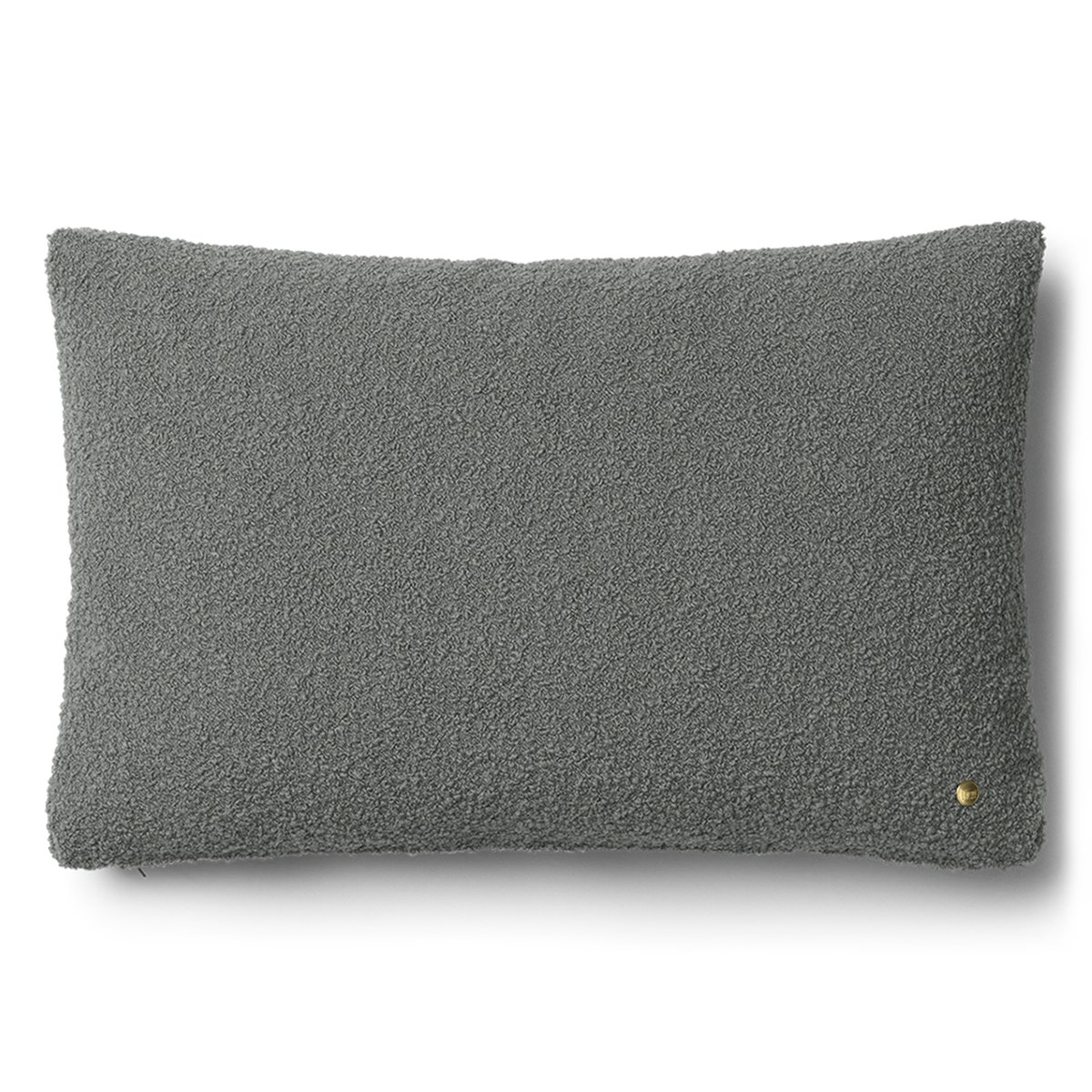 ferm LIVING Clean tyyny bouclé 40×60 cm Grey