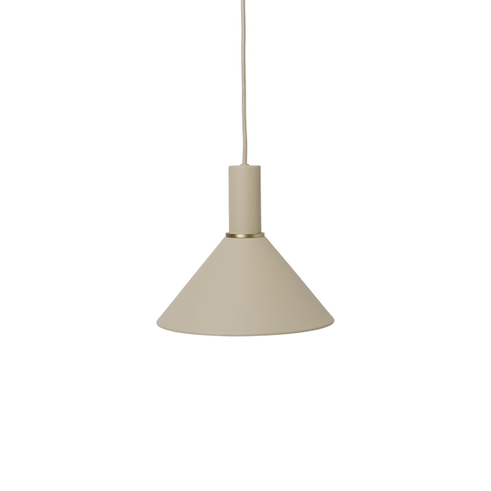 ferm LIVING Collect riippuvalaisin Cashmere low cone shade