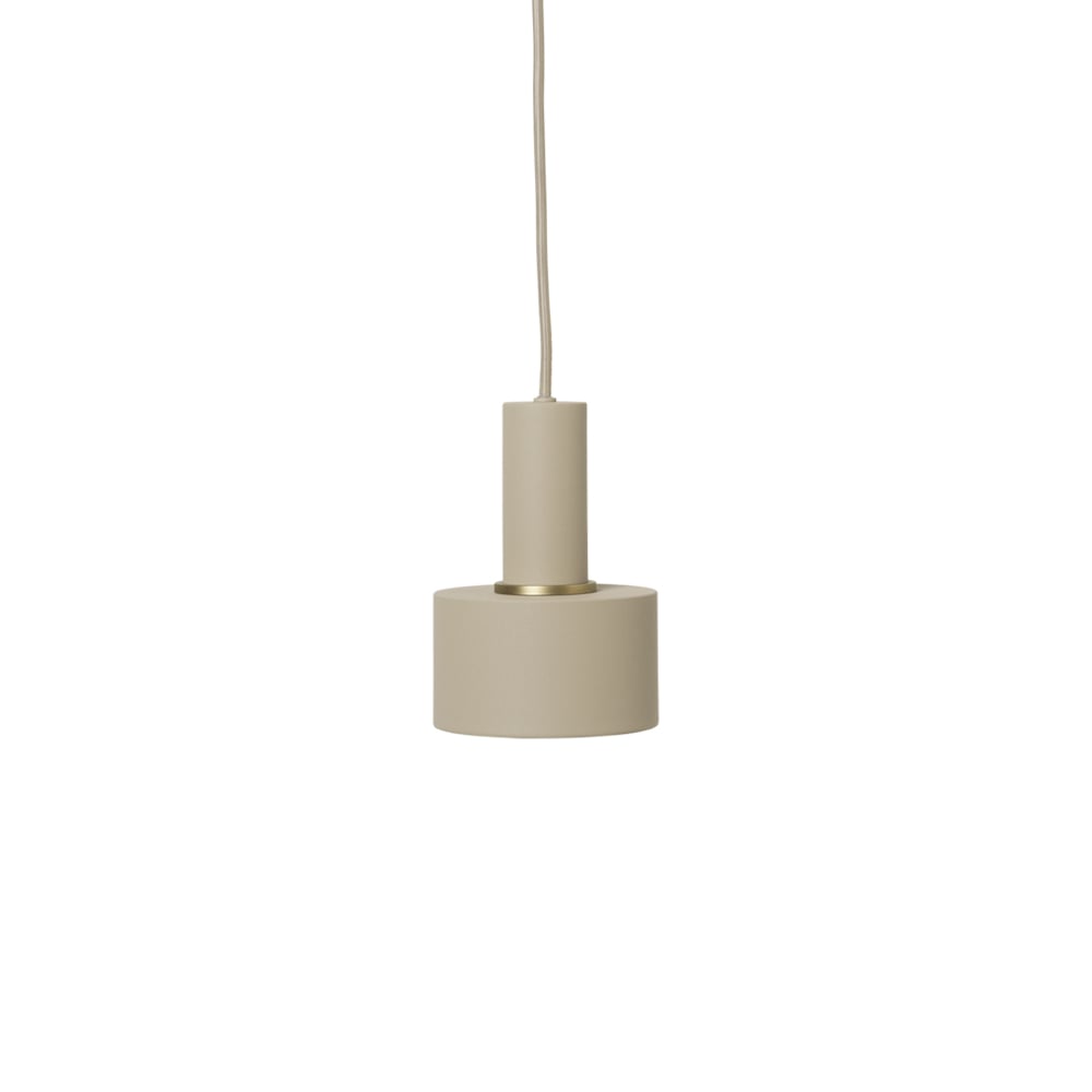 ferm LIVING Collect riippuvalaisin Cashmere low disc shade