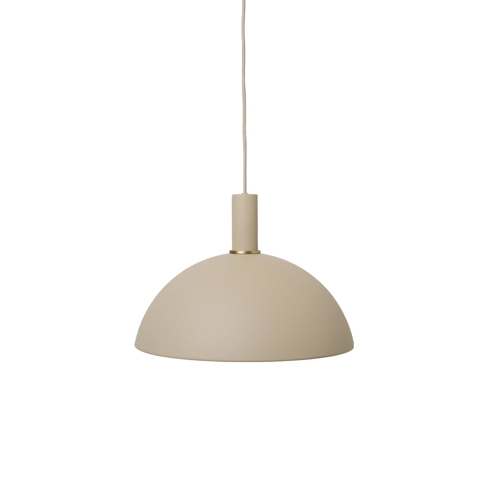 ferm LIVING Collect riippuvalaisin Cashmere low dome shade