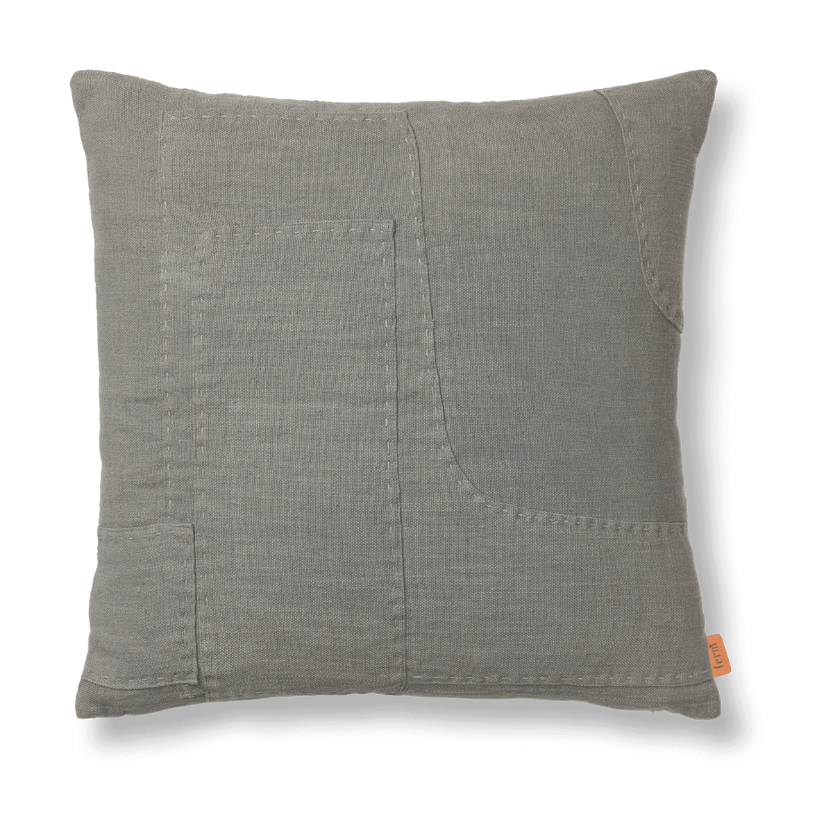 ferm LIVING Darn tyynynpäällinen 50×50 cm Sinisenharmaa