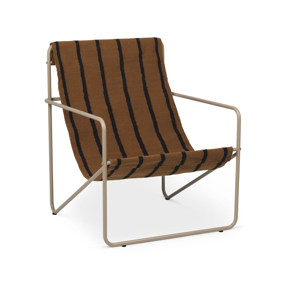 ferm LIVING Desert aurinkotuoli Stripe cashemere runko