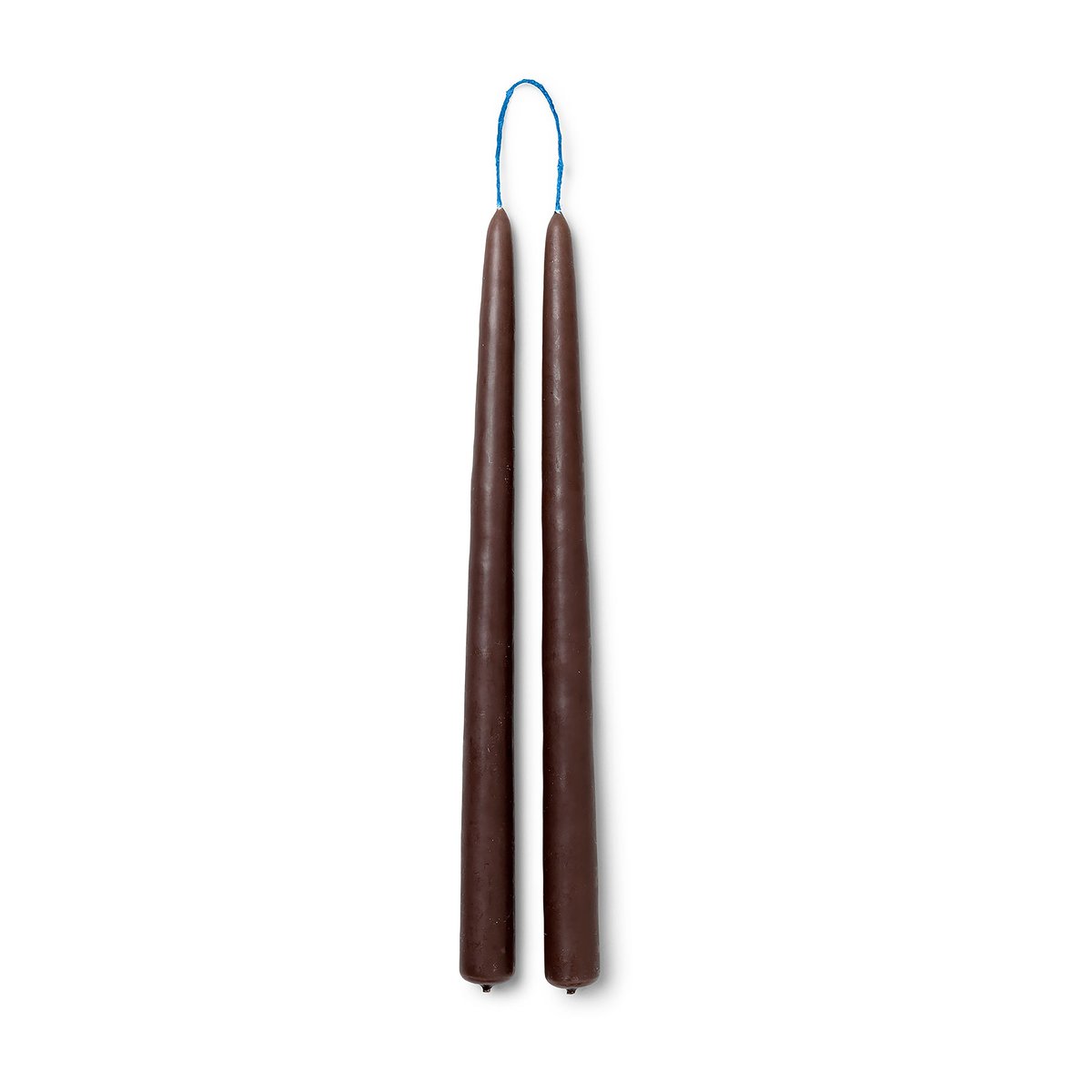 ferm LIVING Dipped candles käsintehdyt kynttilät 30 cm 2-pack Brown