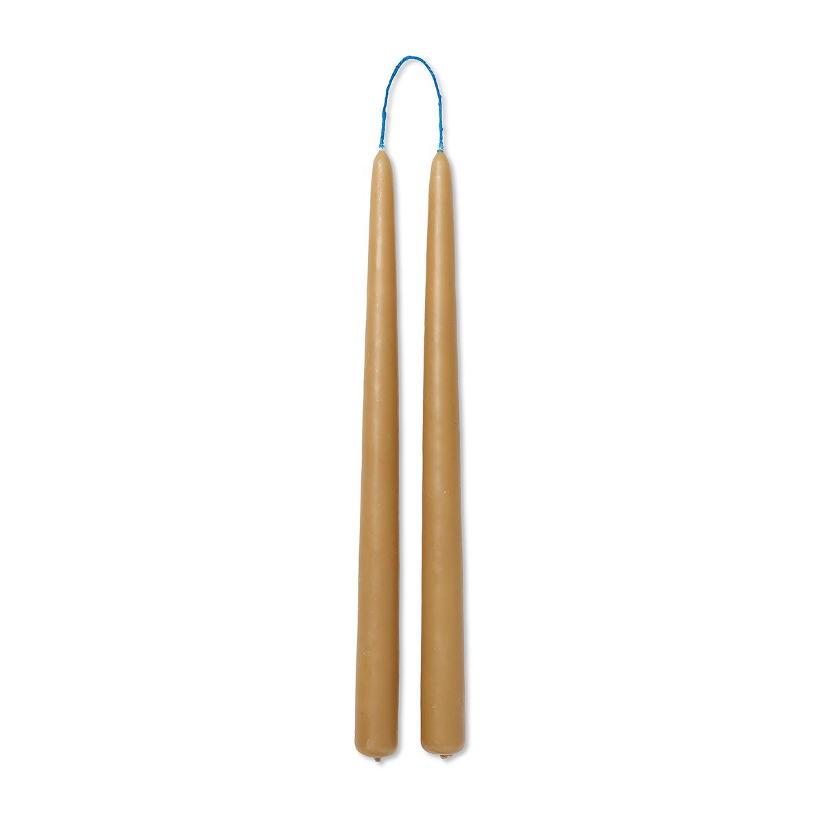 ferm LIVING Dipped candles käsintehdyt kynttilät 30 cm 2-pack Straw