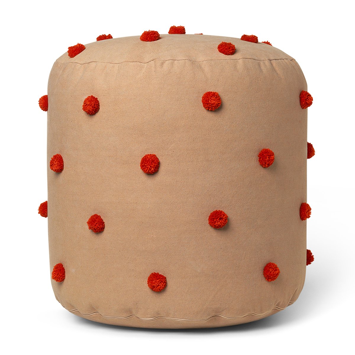 ferm LIVING Dot rahi Ø 39 cm Camel-red