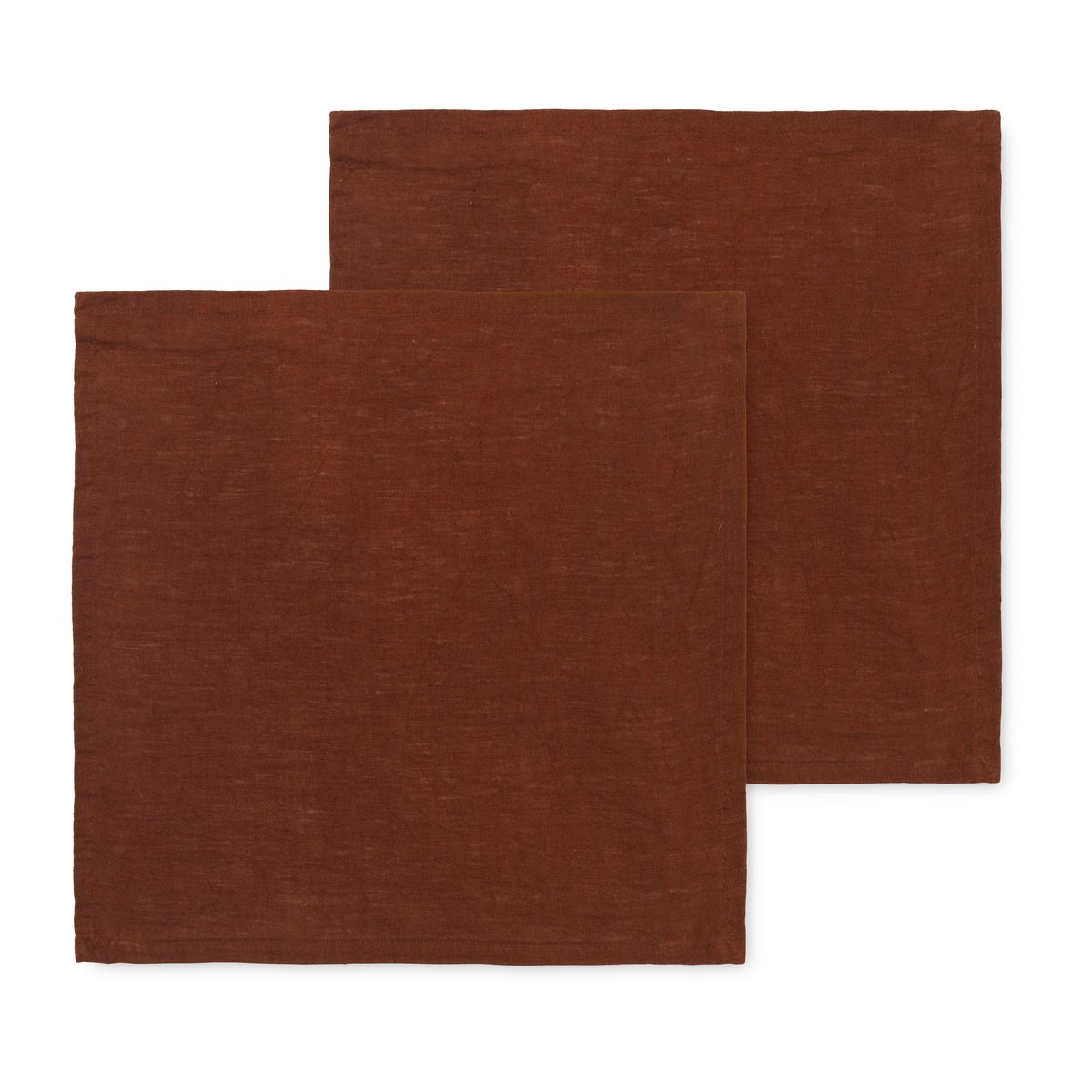 ferm LIVING ferm LIVING linnelautasliinat 2-pack Cinnamon