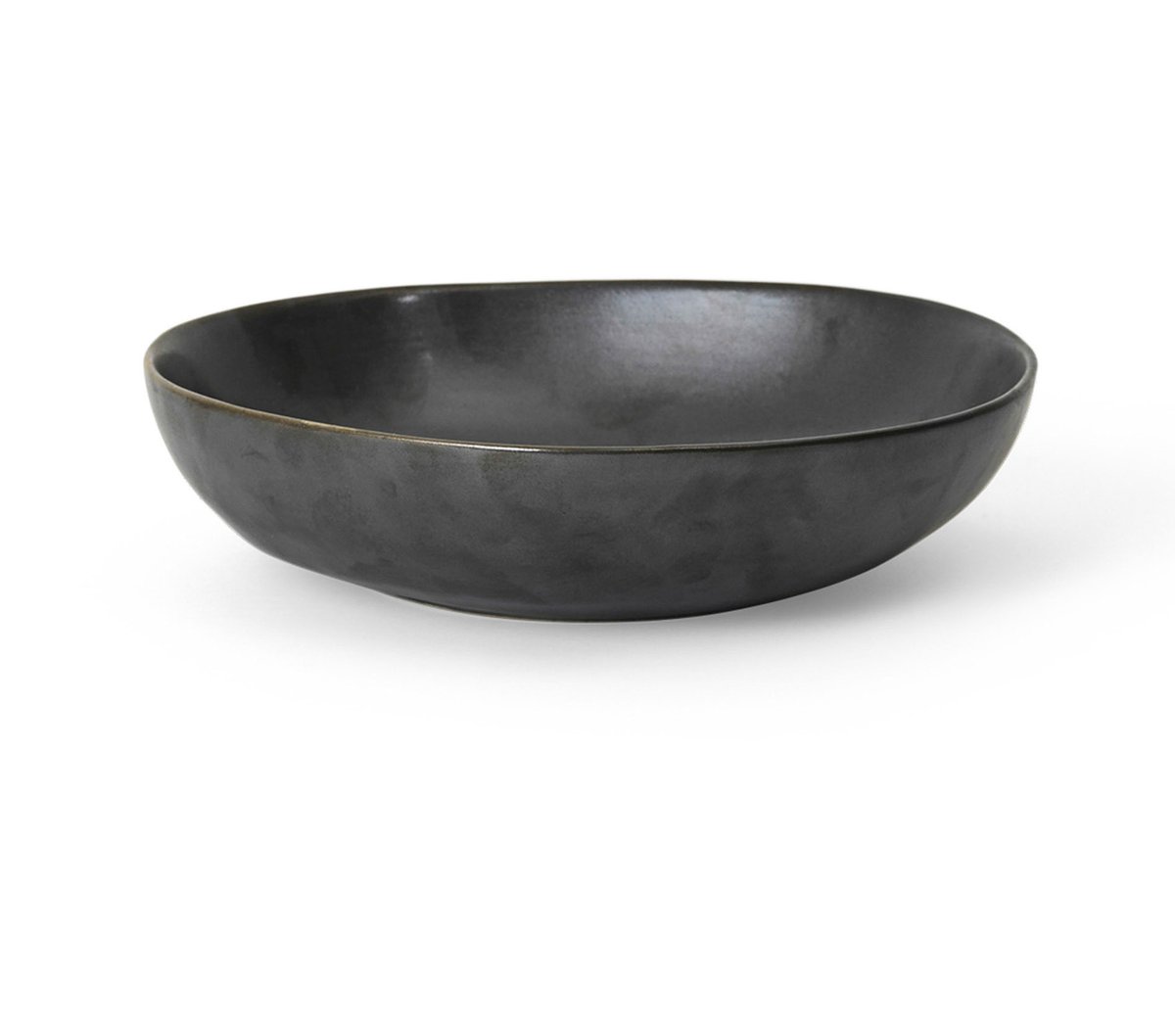 ferm LIVING Flow kulho large Ø 19,5 cm Black