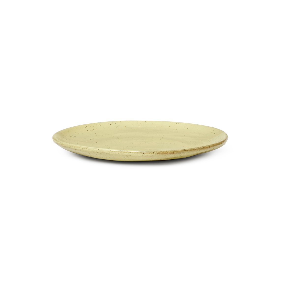 ferm LIVING Flow leipälautanen 15 cm Keltakuvioinen