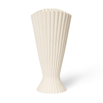 Fountain maljakko 23 cm - Off white - ferm LIVING