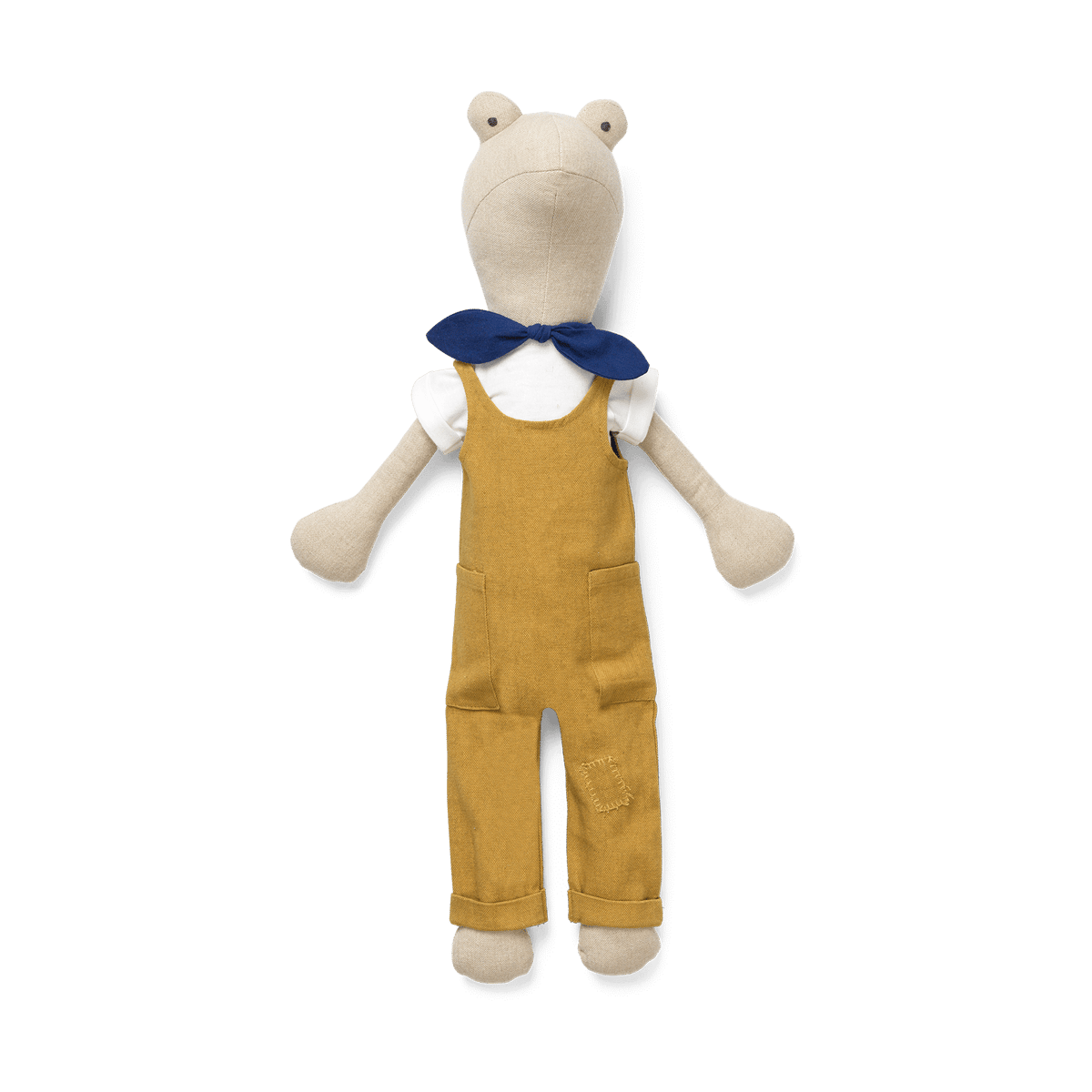 ferm LIVING Frog Teddy pehmolelu Luonnollinen