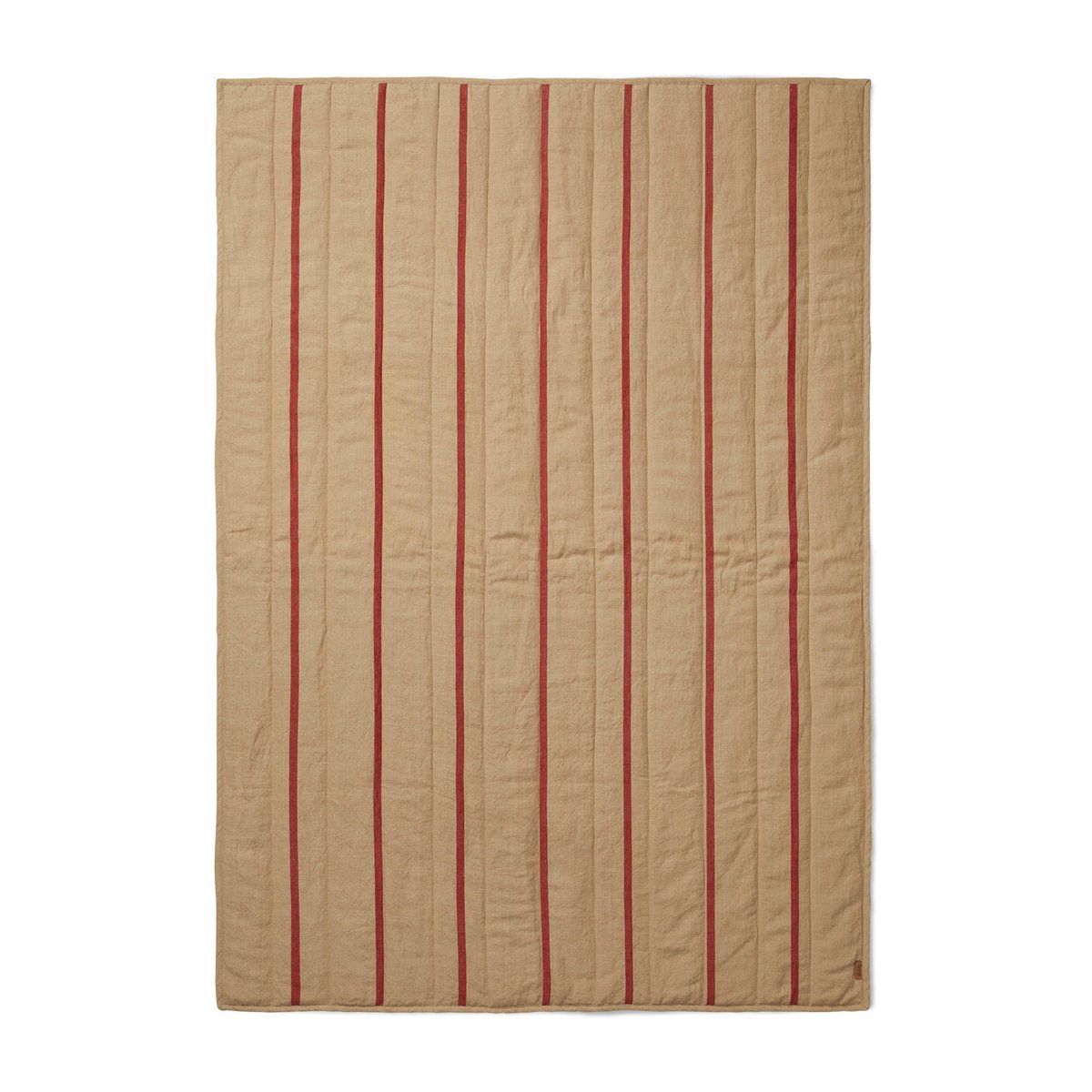 ferm LIVING Grand huopa 120×170 cm Camel-red