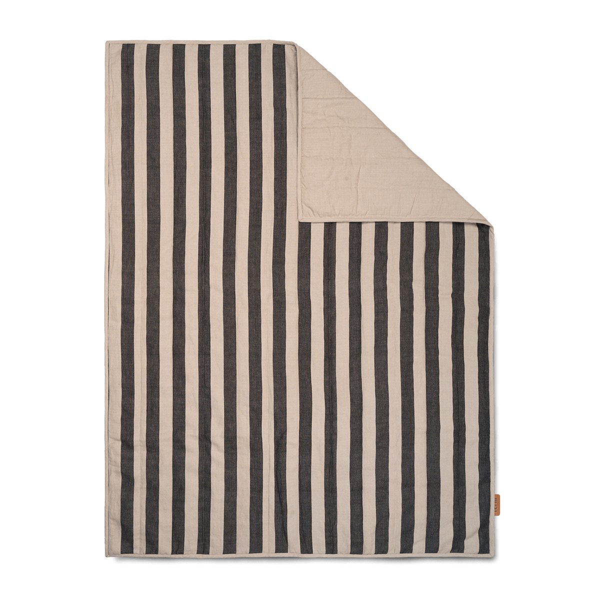 ferm LIVING Grand huopa 120×170 cm Sand-black