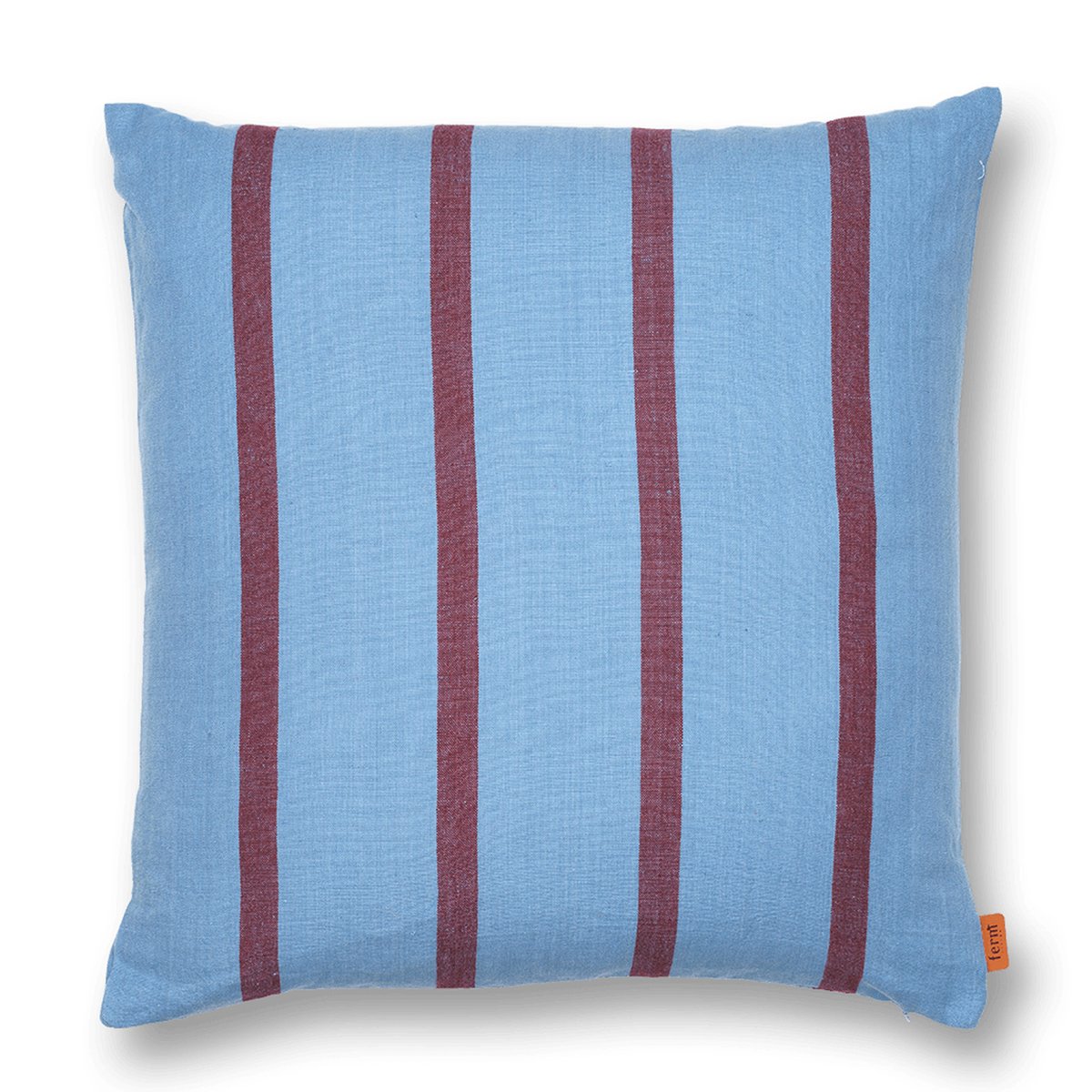 ferm LIVING Grand tyyny 50×50 cm Faded blue-burgundy