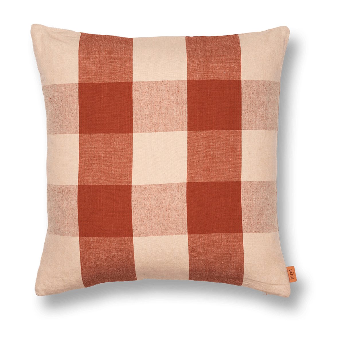 ferm LIVING Grand tyyny 50×50 cm Rose-rust