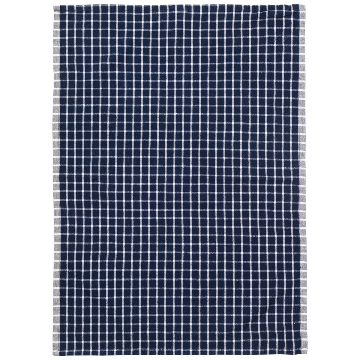 ferm LIVING Hale keittiöpyyhe 50×70 cm Blue-off white