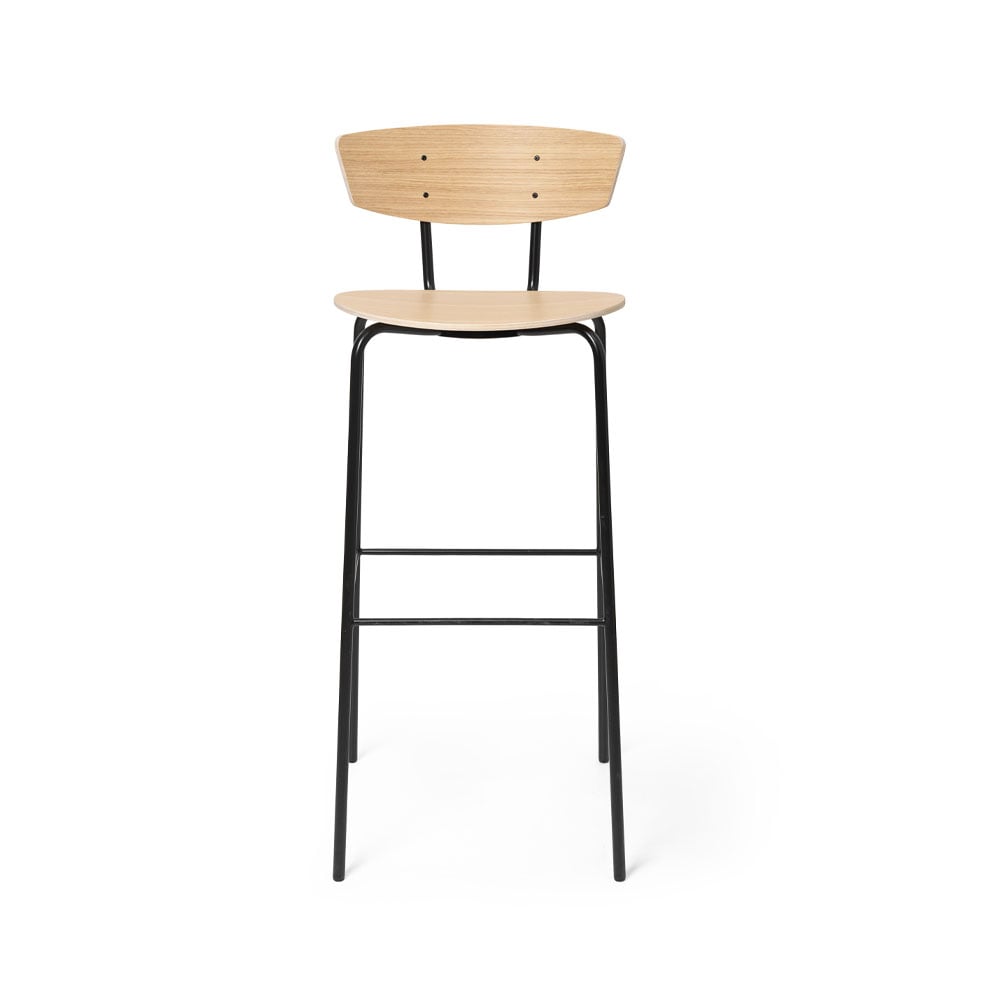 ferm LIVING Herman baarituoli Oak white oiled