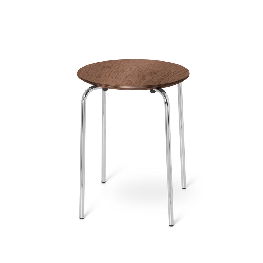 ferm LIVING Herman rahi Walnut kromirunko