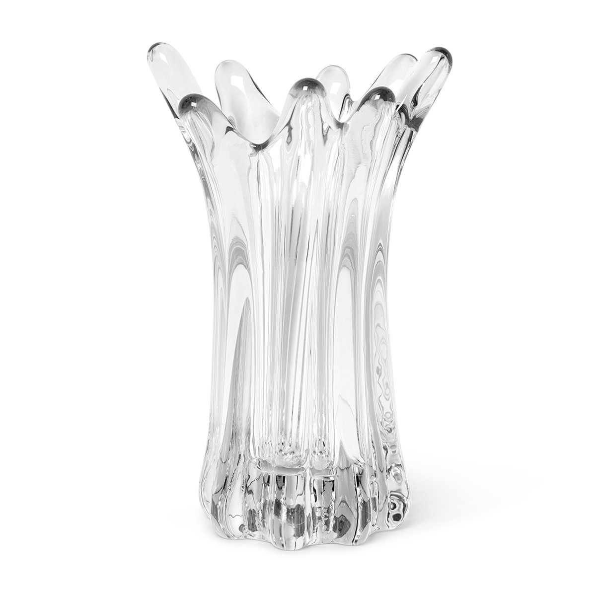 ferm LIVING Holo maljakko Ø15 cm Clear