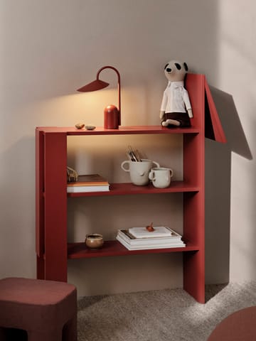 Horse kirjahylly 91x111 cm - Poppy Red - ferm LIVING