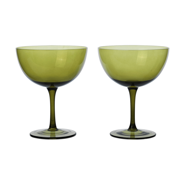 Host cocktaillasi 24 cl 2-pakkaus - Moss green - Ferm Living