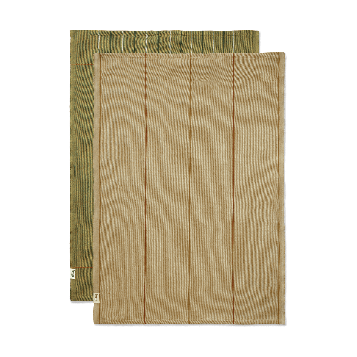 ferm LIVING Ito keittiöpyyheliina 50×70 cm 2-pakkaus Seaweed-flax