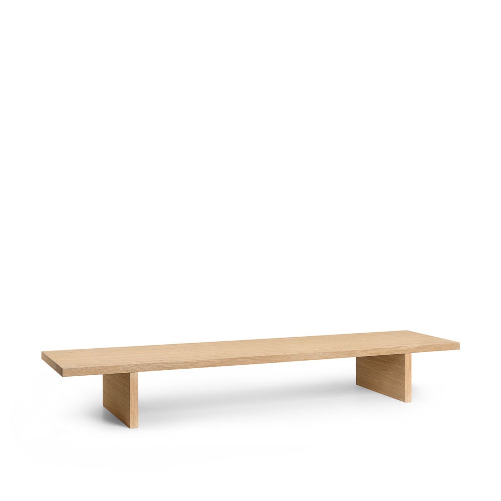 ferm LIVING Kona display table sivupöytä Oak natural veneer