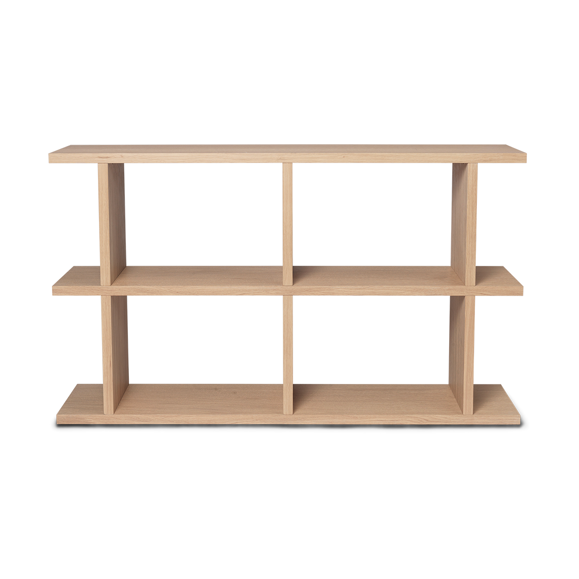 ferm LIVING Kona kirjahylly 2×2 Natural