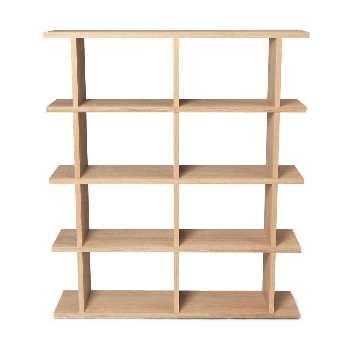 ferm LIVING Kona kirjahylly 2×4 Natural