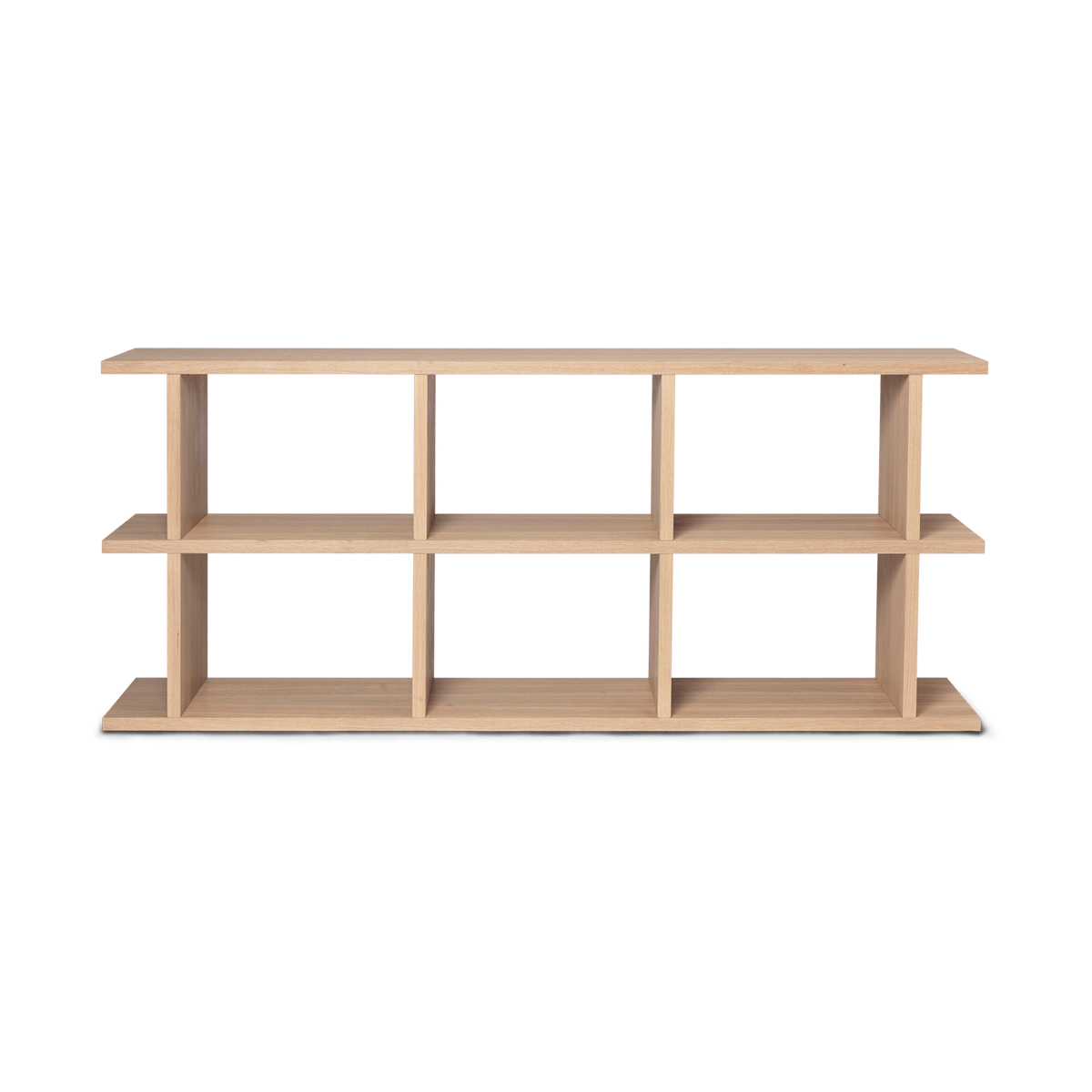 ferm LIVING Kona kirjahylly 3×2 Natural