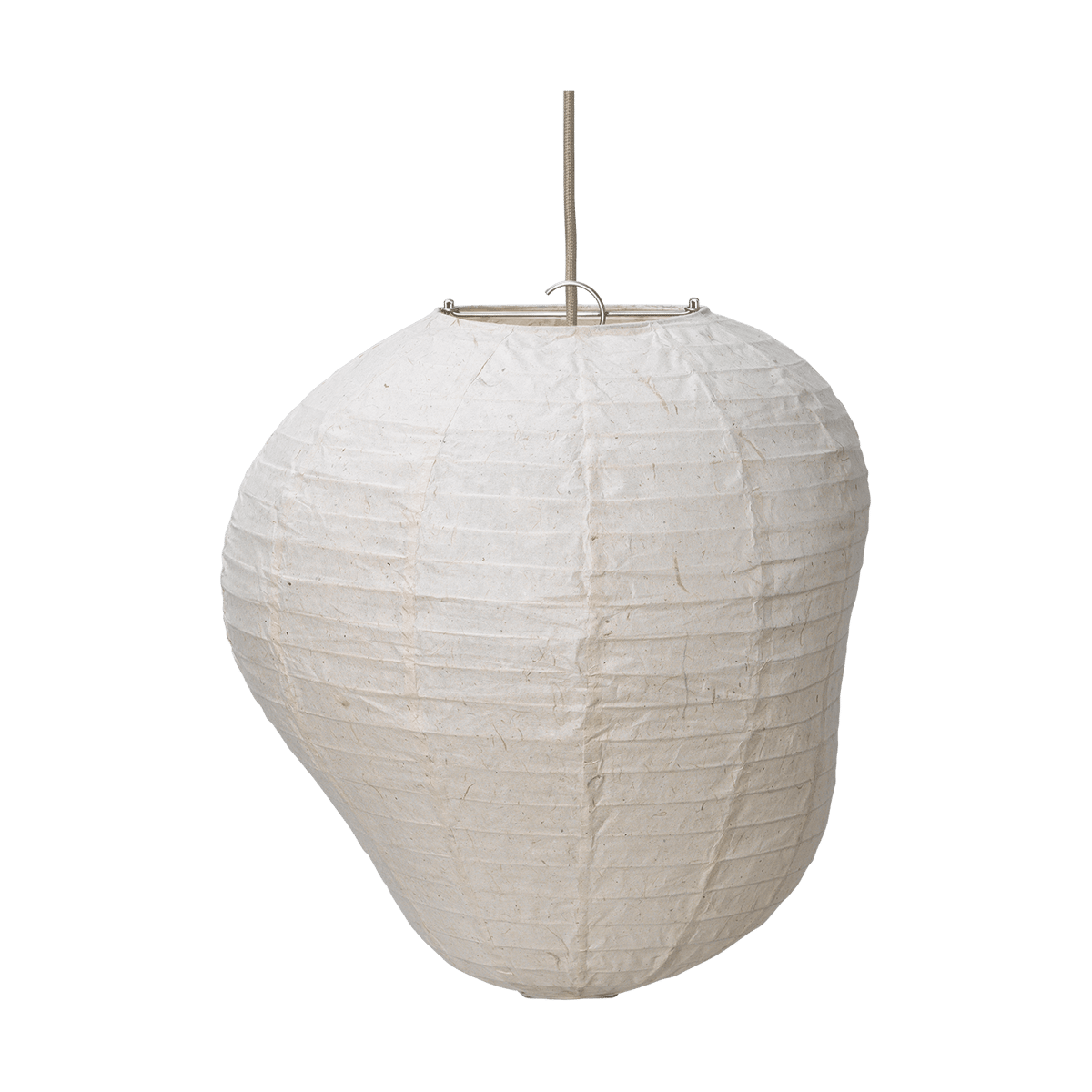 ferm LIVING Kurbis lampunvarjostin 40 cm Luonnollinen