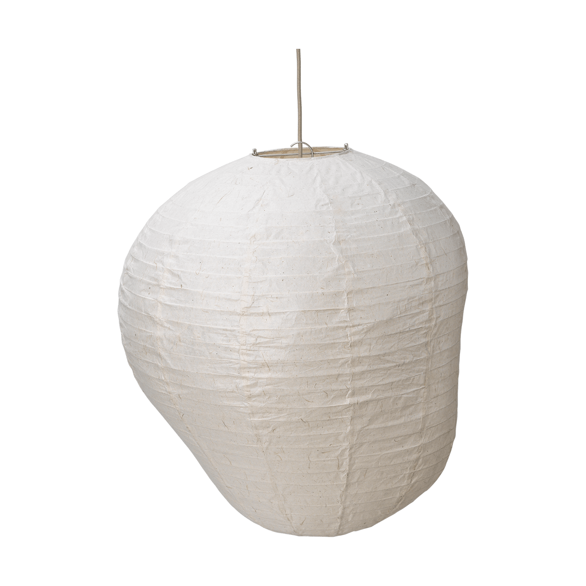 ferm LIVING Kurbis lampunvarjostin 60 cm Luonnonvärinen