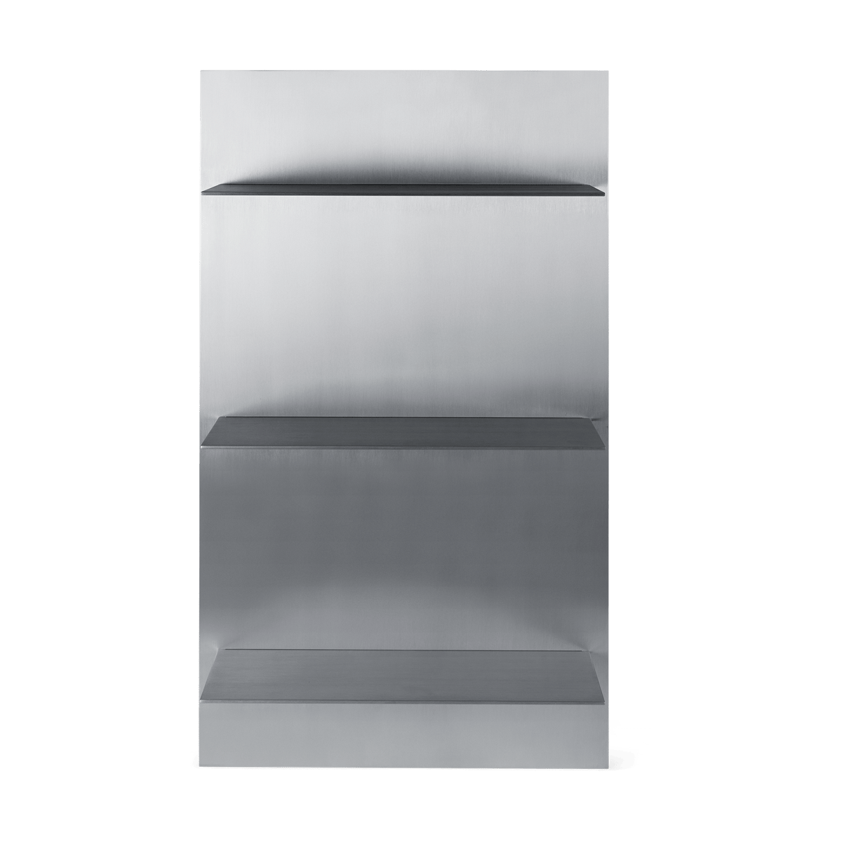 ferm LIVING Lager seinähylly triple 55×100 cm Aluminium