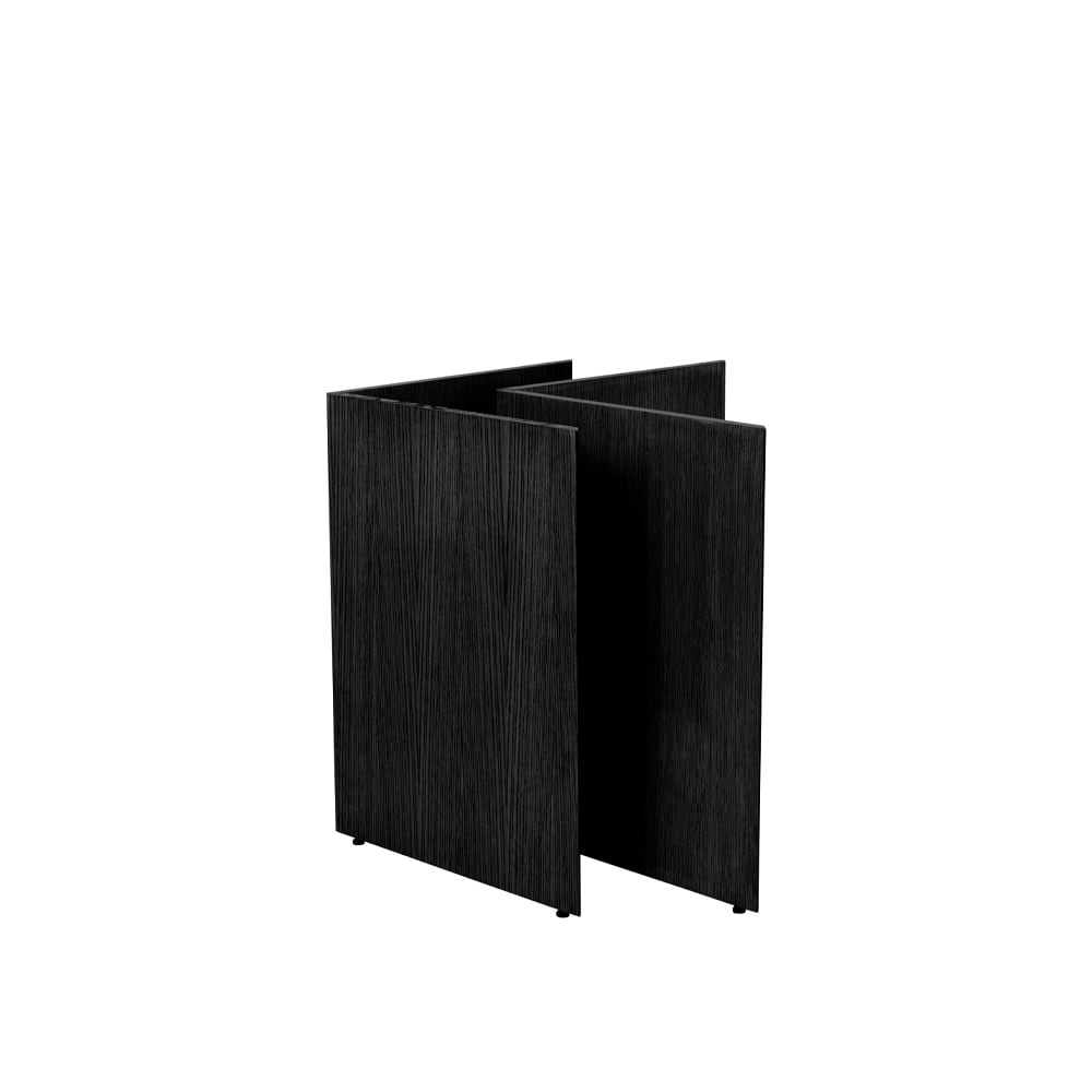 ferm LIVING Mingle pöydän jalat 2-pakkaus Black w68