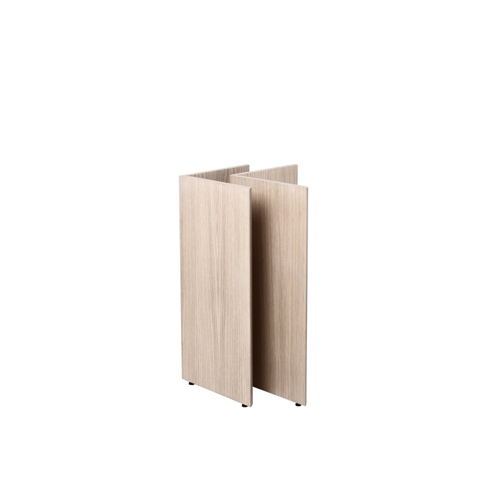 ferm LIVING Mingle pöydän jalat 2-pakkaus Oak natural veneer w48