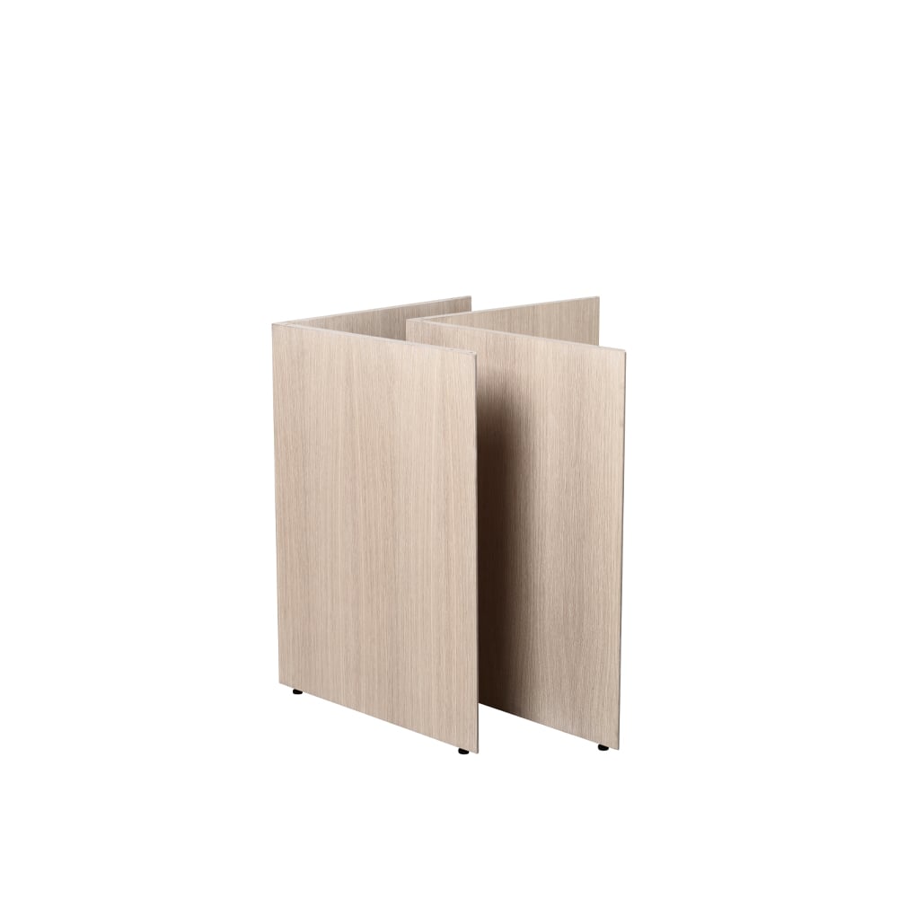 ferm LIVING Mingle pöydän jalat 2-pakkaus Oak natural veneer w68