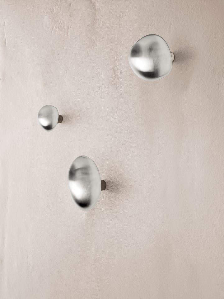 Mushroom koukku - Brushed stainless steel - ferm LIVING