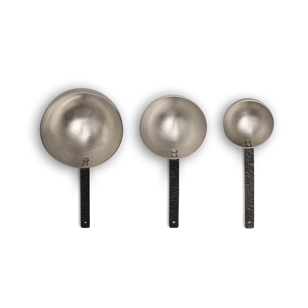 ferm LIVING Obra Measuring Spoons mittasetti 3 osaa Stainless Steel